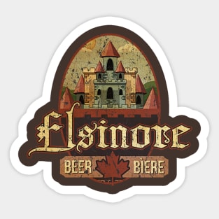 Elsinore Beer Biere Vintage Sticker